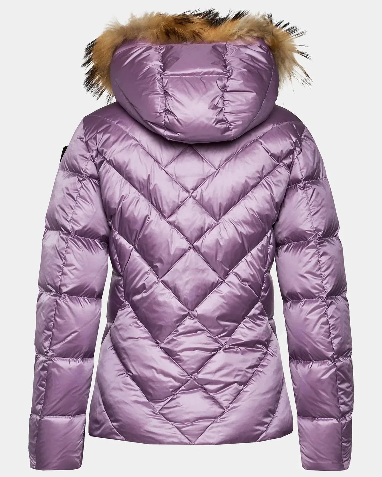 GIUBBINO BLAUER CORTO DONNA VIOLA PELLICCIA