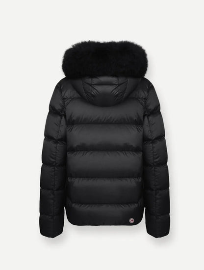 COLMAR DONNA CORTO NERO CON PELLICCIA