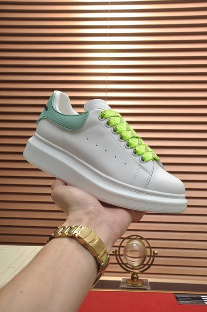 ALEXANDER MCQUEEN RETRO AZZURRO CON LACCI VERDI