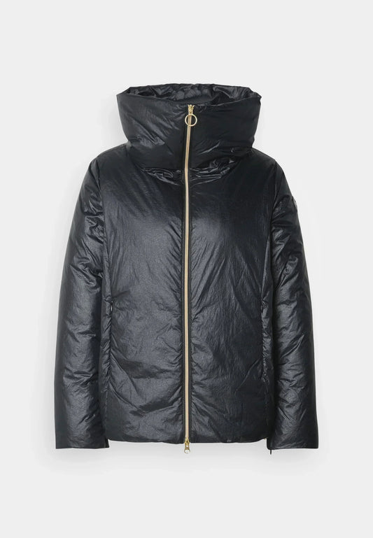 COLMAR DONNA NERO CORTO ZIP ORO