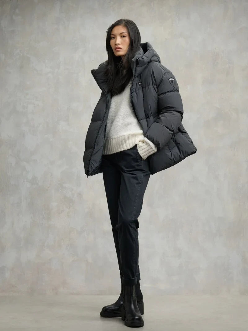 GIUBBINO BLAUER DONNA