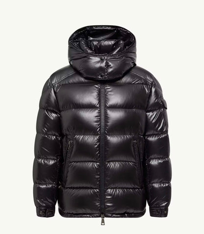 GUBBINO MONCLER DONNA NERO LUCIDO