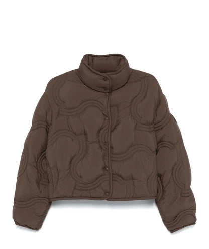 GUBBINO MONCLER DONNA MARRONE