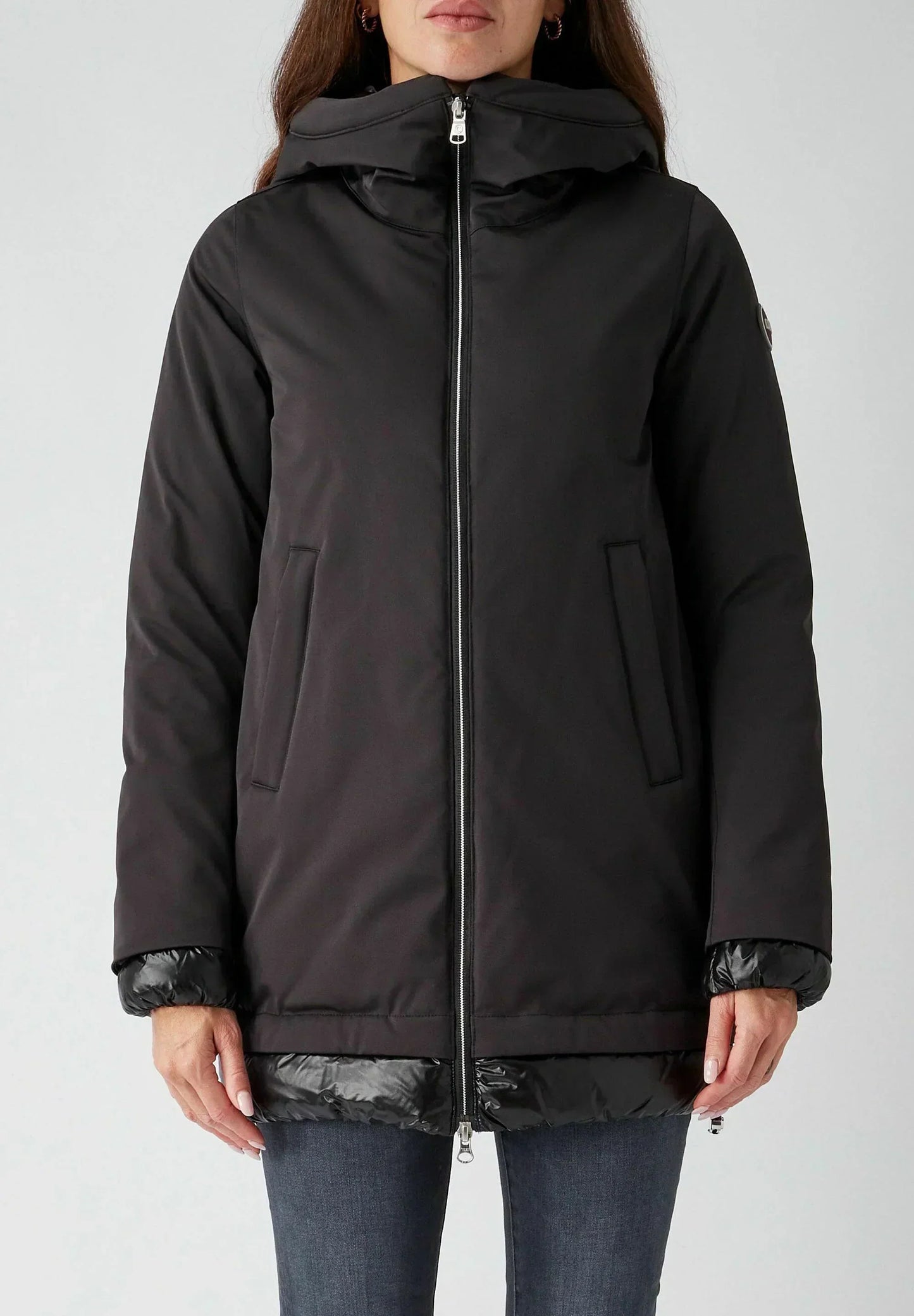 COLMAR DONNA NERO IMPERMEABILE