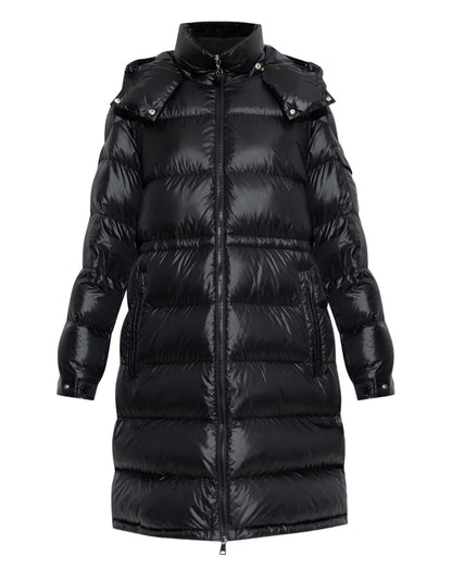 GUBBINO MONCLER DONNA LUNGO NERO
