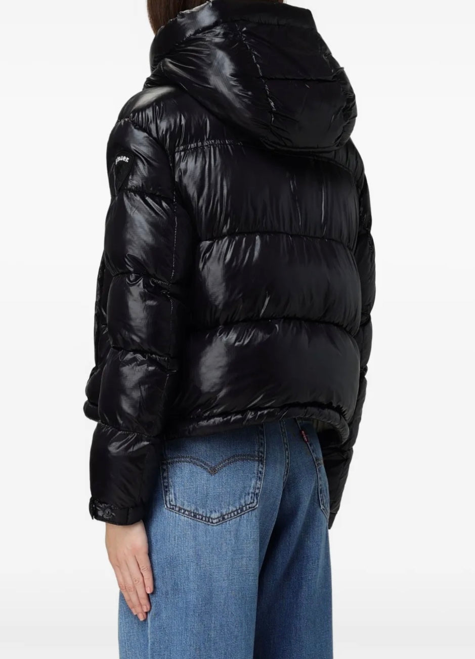 GIUBBINO BLAUER DONNA BOMBER CORTO NERO