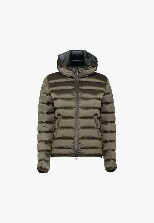 COLMAR DONNA CORTO VERDE CON CAPPUCCIO