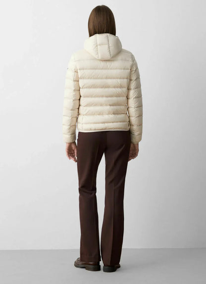 COLMAR DONNA CORTO BIANCO CON CAPPUCCIO