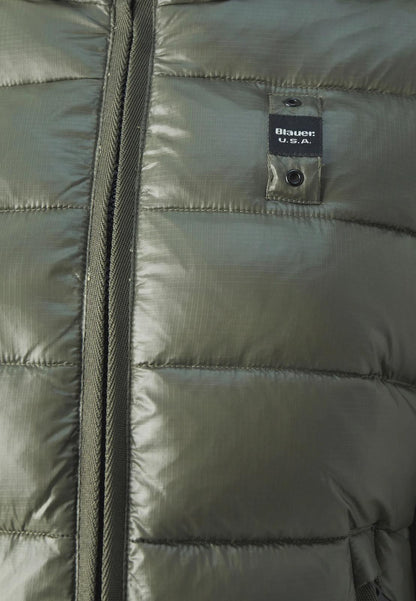 GIUBBINO BLAUER DONNA VERDE CORTO