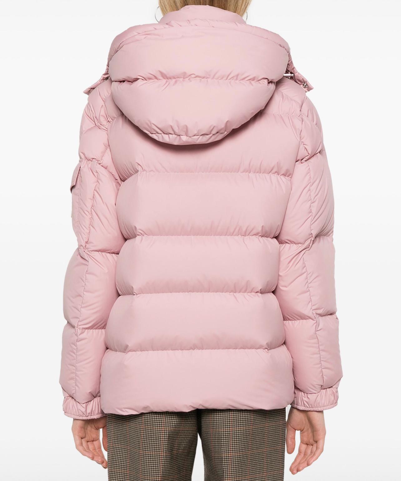GIUBBINO MONCLER DONNA ROSA OPACO