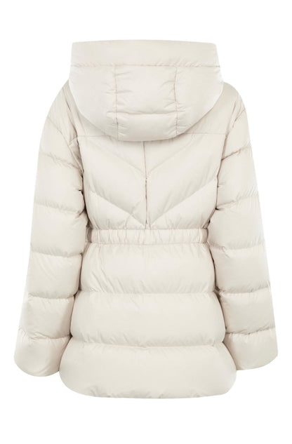 GIUBBINO MONCLER DONNA BIANCO